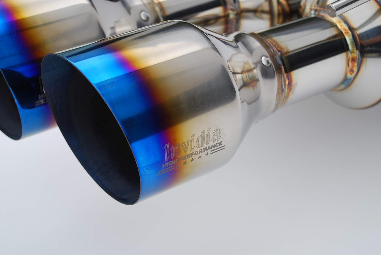 Invidia Gemini Cat-Back Exhaust w/Ti Burnt Tips for 2017+ Honda Civic Si Sedan