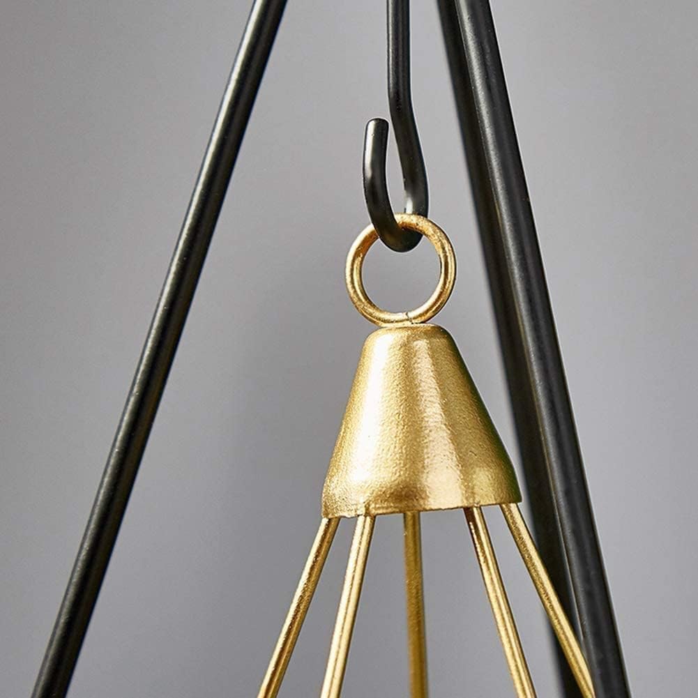 Bandeja geométrica de metal para velas, resistente al calor, soporte dorado para decoración del hogar, centro de mesa moderno, diseño elegante para bodas y eventos