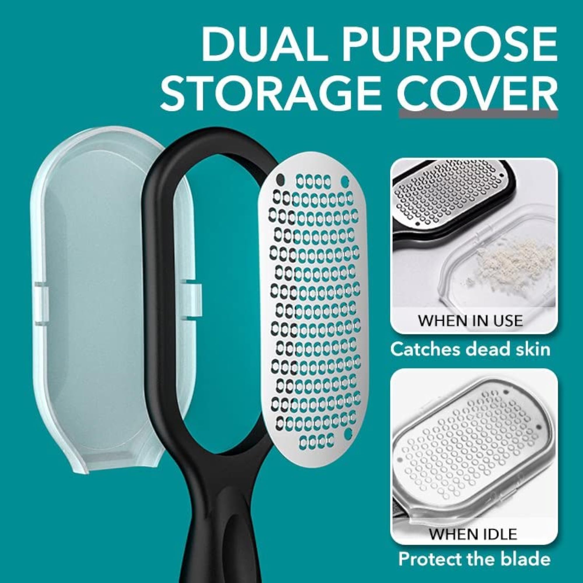 Foot File Callus Remover, Multi-Color Foot Scrubber