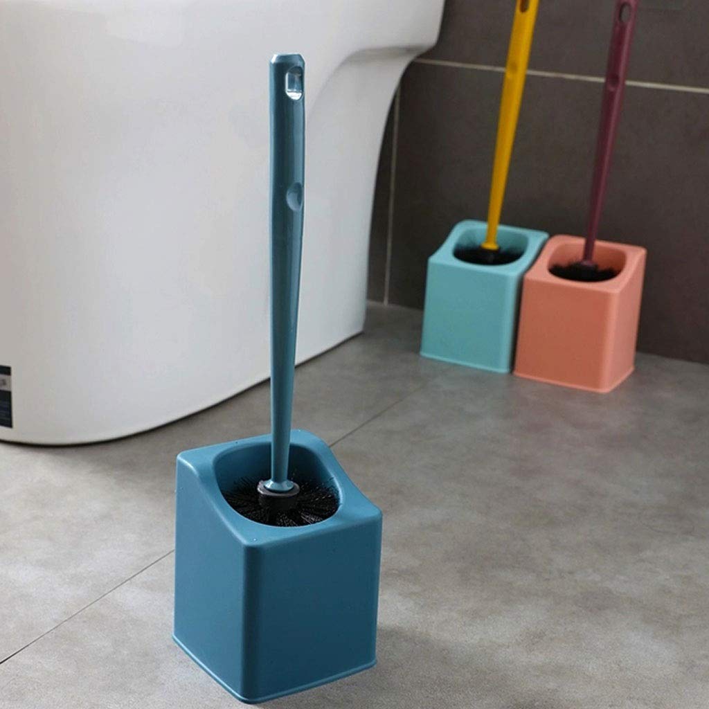 Brosse de toilette murale, brosse de toilette avec manche long, brosse de toilette de conception simple, brosse de toilette de nettoyage de salle de bain, brosse de toilette créative brosse de nettoya