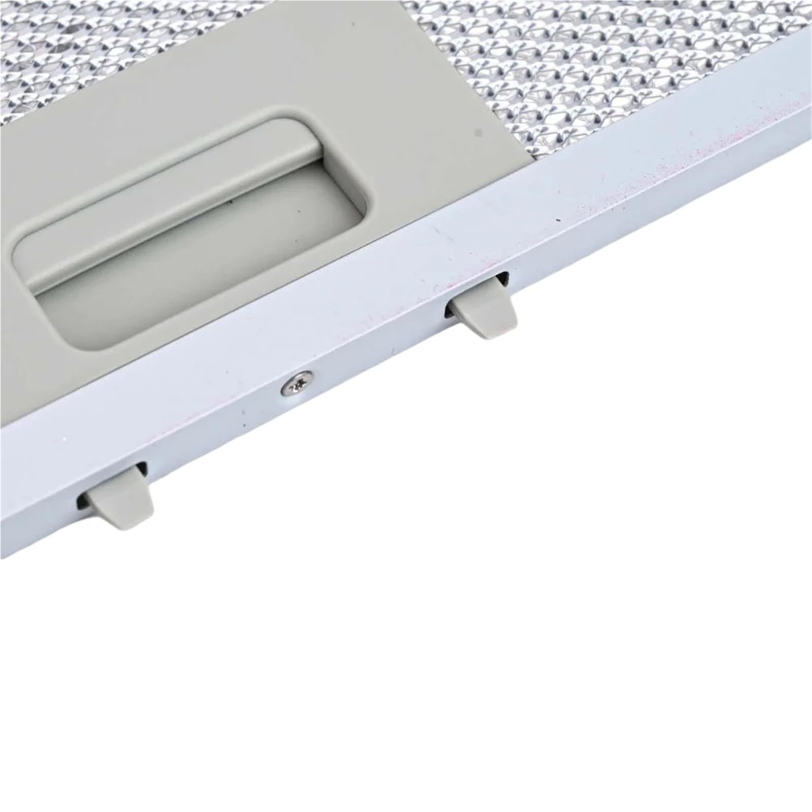 Compatible con RANGEMASTER, juego de 3 filtros de grasa de aluminio, piezas de campana extractora de metal plateado de 300x250 mm