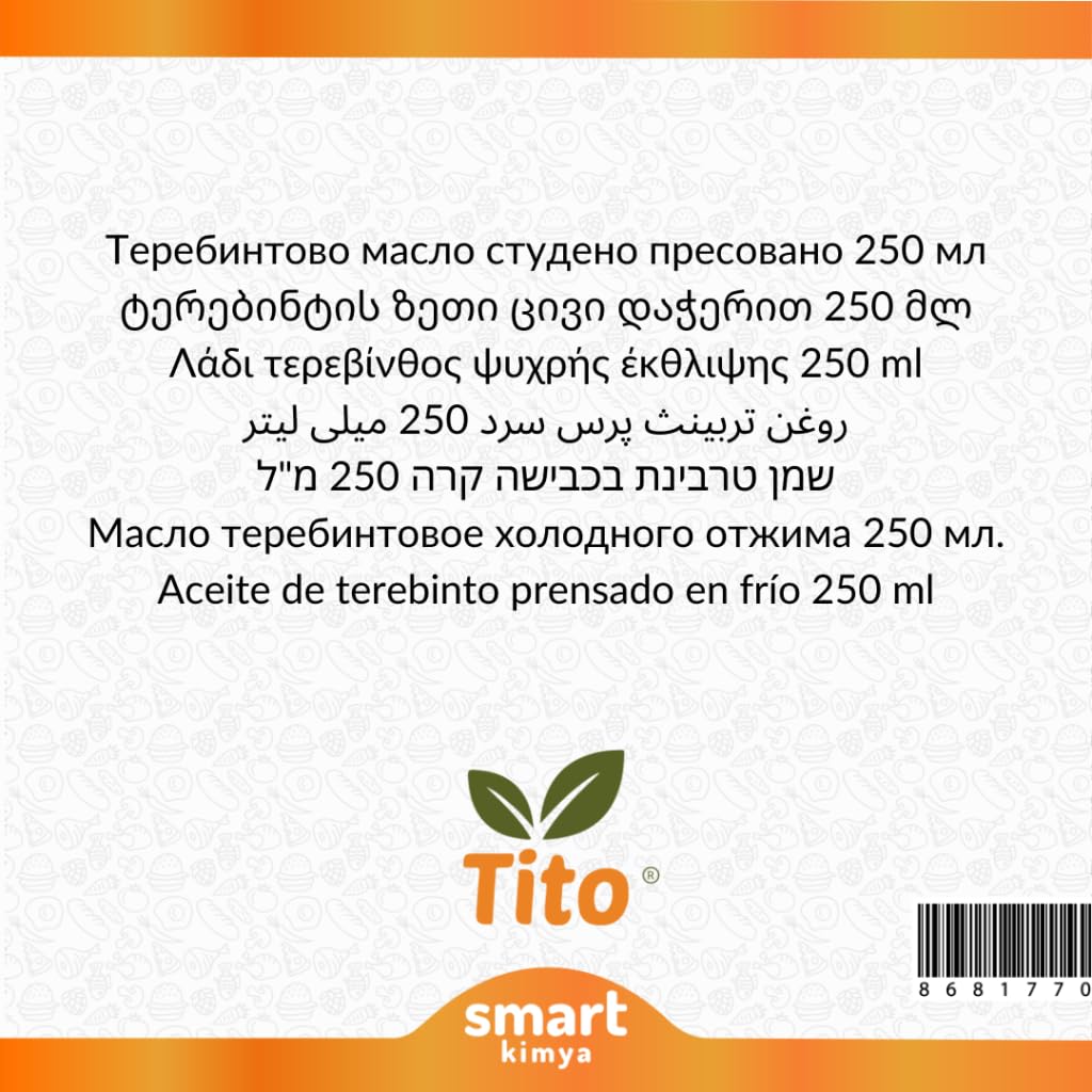 Tito Menengiç Yağı Soğuk Sıkım 250 ml