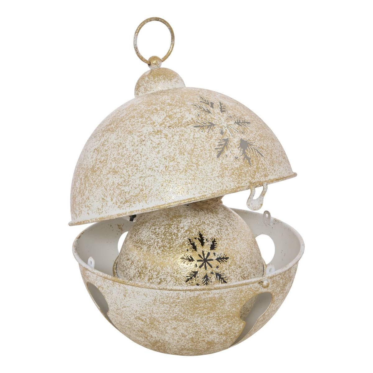 FEERIC LIGHTS & CHRISTMAS - Susp grelot o BLC d25 x2