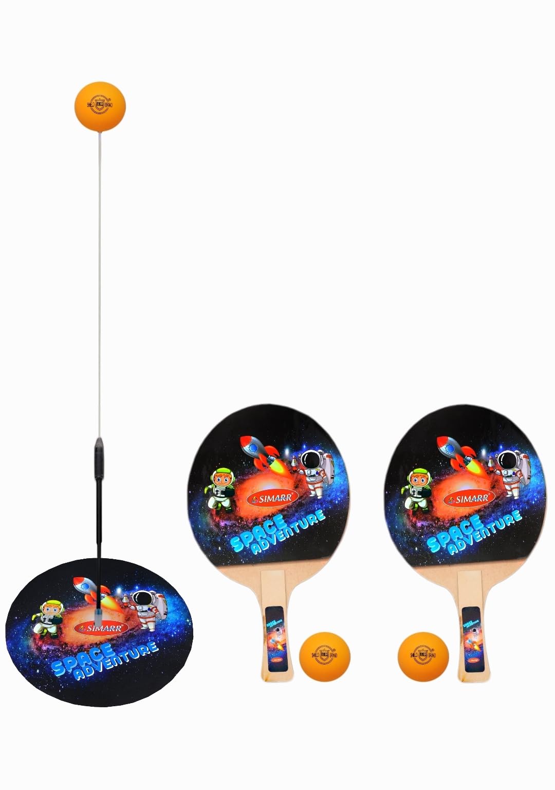 Space Theme Ping-Pong Table Tennis Trainer Set for Kids, Teenagers & Adults Indoor & Outdoor Game (B0D5YHV98L) Amazon Price History, Amazon Price Tracker