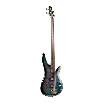 Ibanez SR400QM アクティブベース 4弦 エレキベース Ibanez SR400QM 4-String Electric Bass Transparent Gray Burst