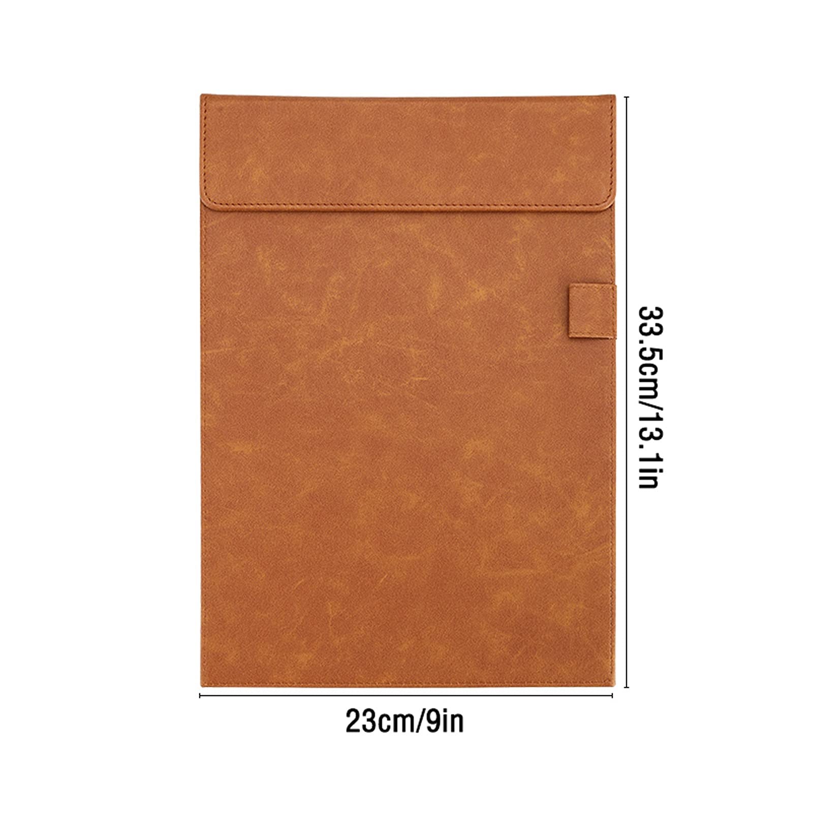 Schreiben von Pad-Clip-Board A4- und Briefgröße mit Leder-Zwischenablage mit Stifthalter Multi-Color Magnetic-Schreibens-Bord-Ordner für Unternehmen, Büro-5-Packungen Clipboard-Ordner
