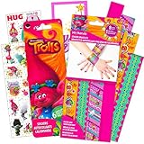 Trolls Stickers Party Favors Sticker Bracelets Set ~ Bundle with 8 Trolls Wristbands, Trolls Sticker...