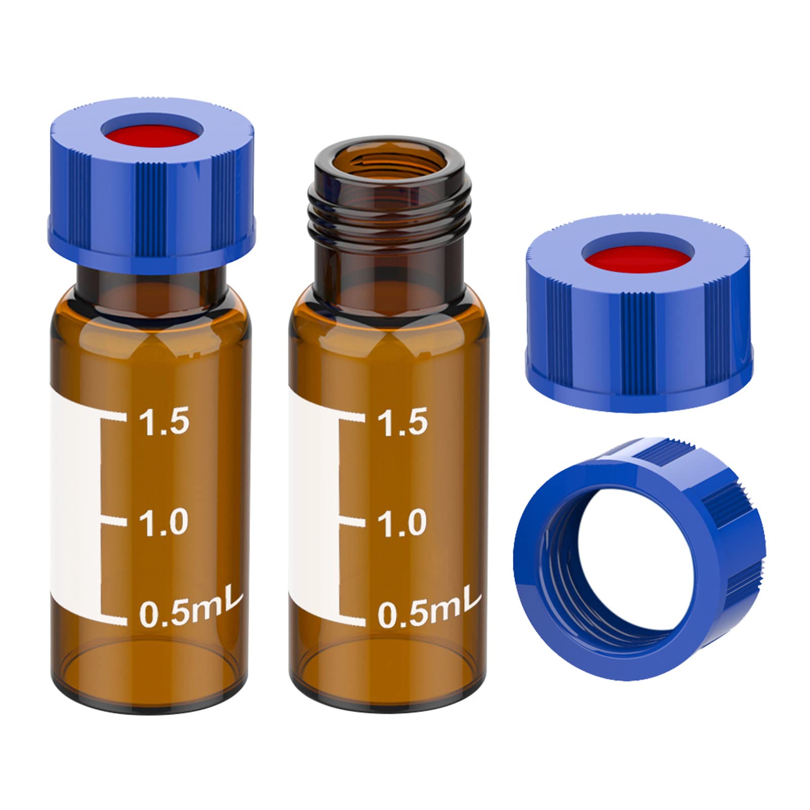 GC/HPLC Autosampler Vials - 100 Pcs -10 GC/HPLC Autosampler Vials - 100 Pcs -10