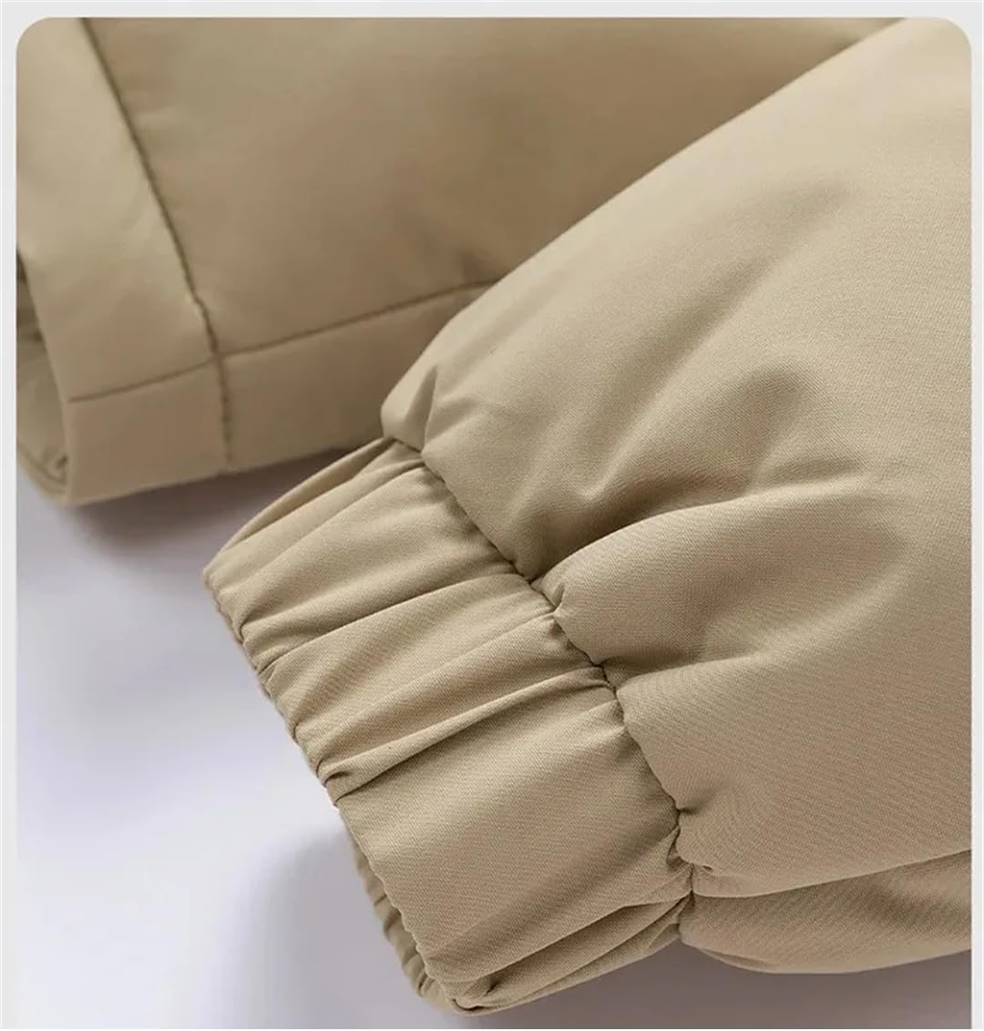Thickened Cotton Jacket For Men Patchwork Winter Warm Hooded Coat Casual Outerwear