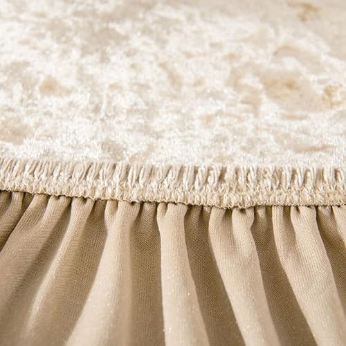 Miniatura 3 de VIOKKO Fundas de terciopelo elástico de elastano para silla de oficina, extraíbles y lavables, fundas universales para silla de hotel, hogar, bar,