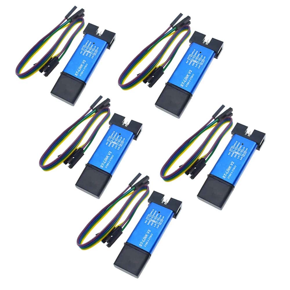ST-Link V2 Mini STM8 STM32 lot de 5 programmateurs pour vos projets électroniques - 5