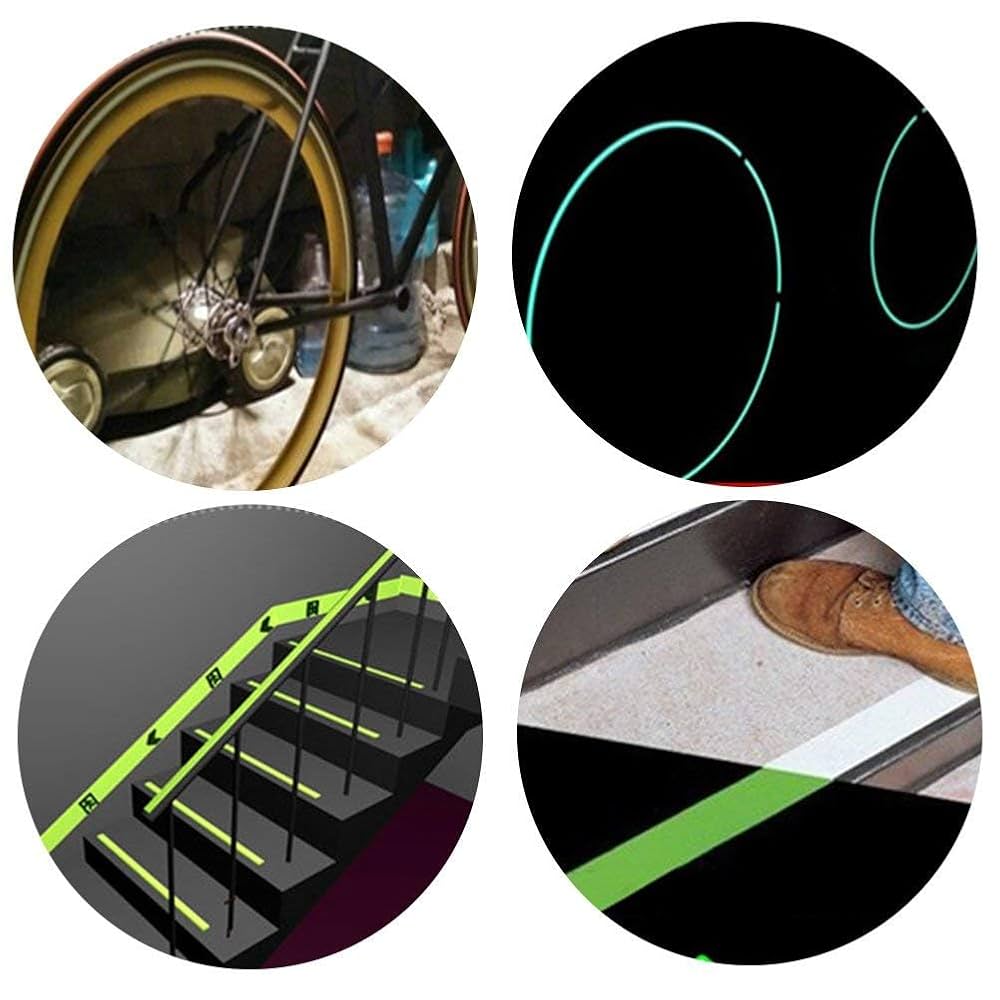 高輝度 蓄光テープ 幅5cm 長さ20m 暗闇で光る ケガ防止 注意 高輝度 蓄光テープ 幅5cm 長さ20m 暗闇で光る ケガ防止 立入禁止