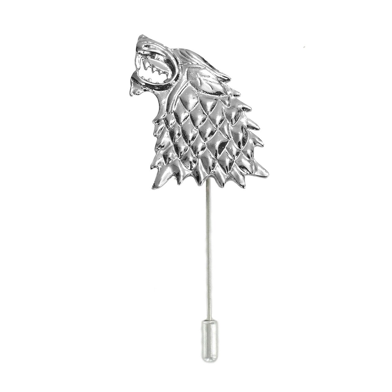 FURE Game of Thrones Stark Wolf Lapel Pin Brooch (B075NTMTPM) Amazon Price History, Amazon Price Tracker