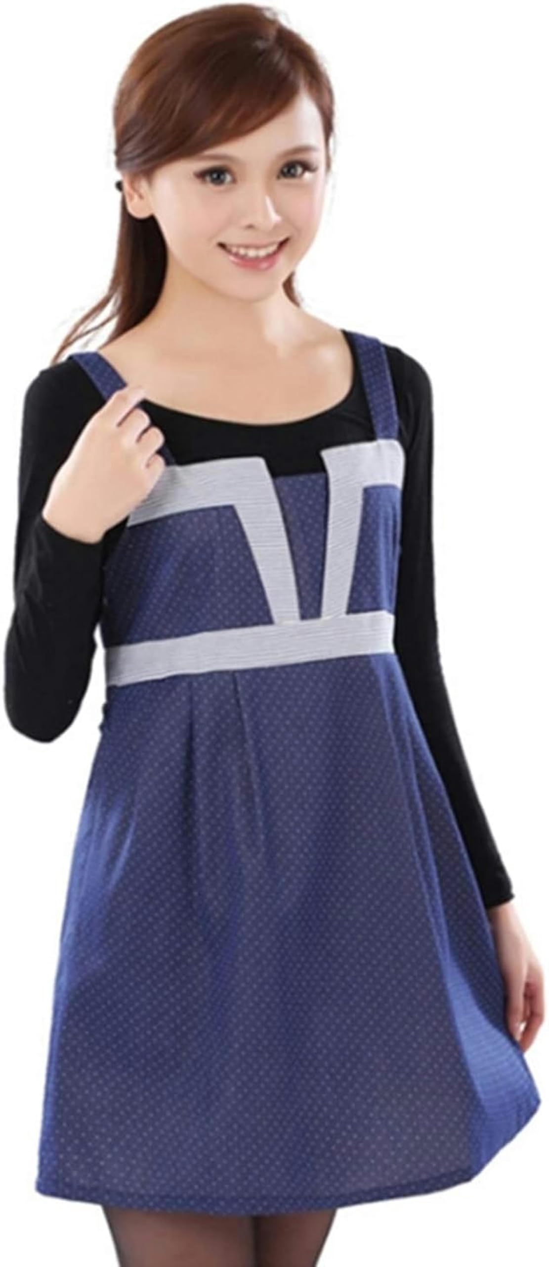 Robe de maternité fibre d'argent anti onde EMF pour femme enceinte