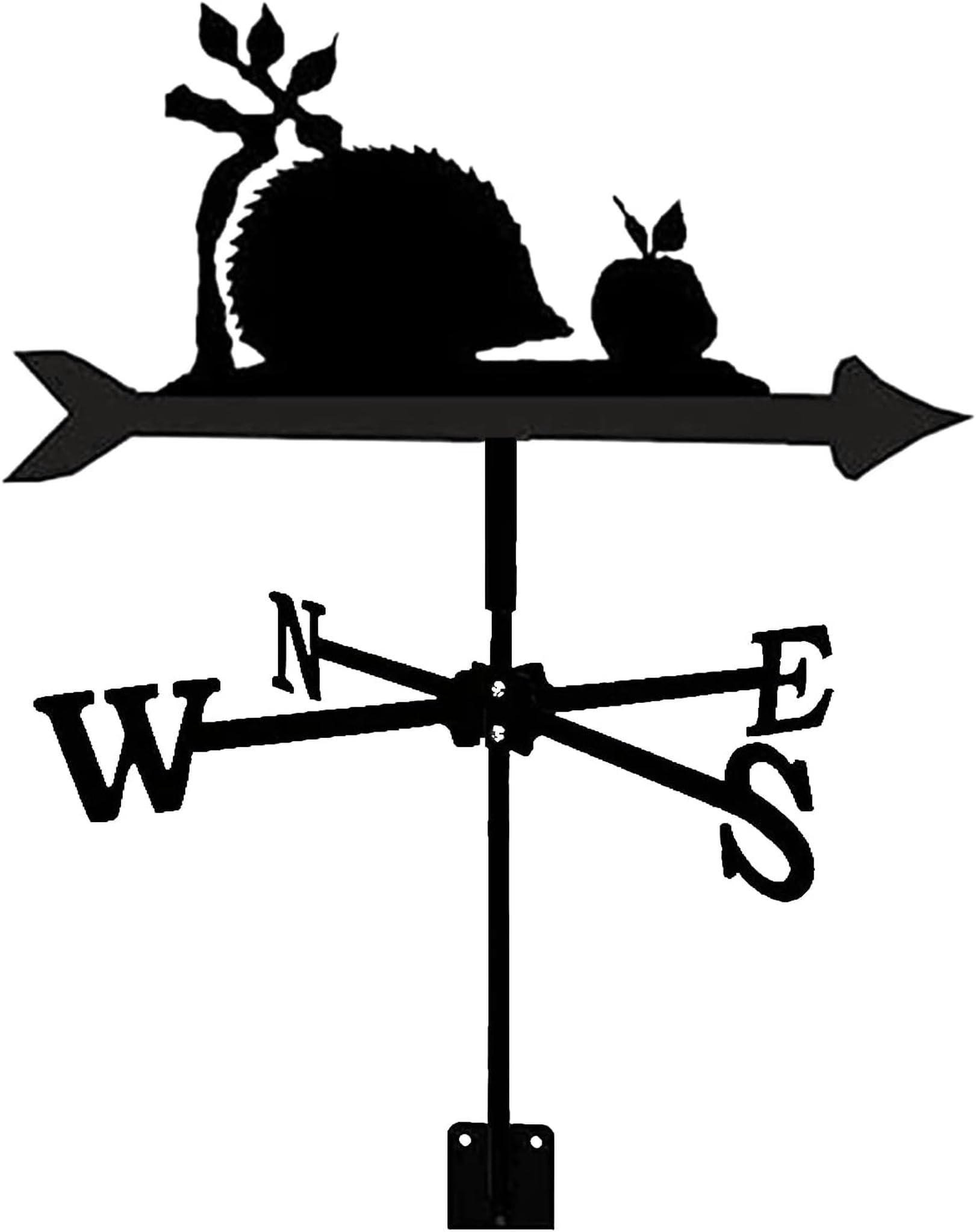 Weathervane Weather Vane Home Narzędzie pomiarowe Wiatrowskaz Retro Wskaźnik kierunku wiatru do dekoracji ogrodu na zewnątrz