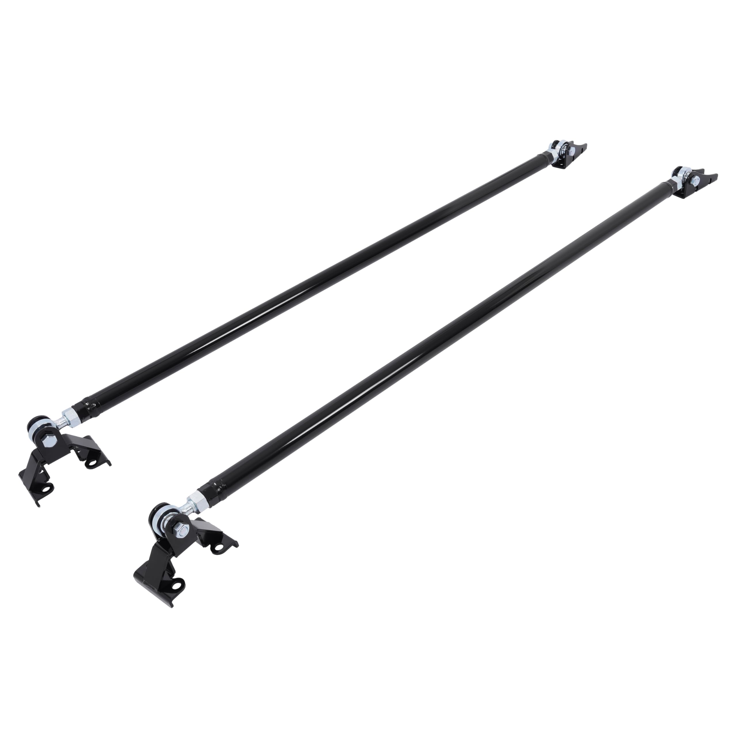 Photo 1 of ***MISSING HARDWARE***
ALMULOO Traction Bars Compatible with 2001-2010 Chevy Chevrolet Silverado GMC Sierra 2500 3500 Powder Coated Steel Black
