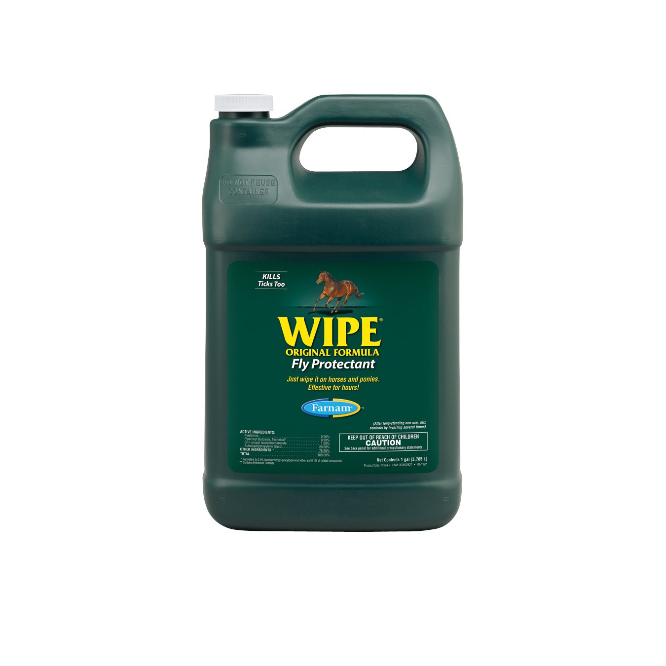 Farnam Wipe Original Formula Fly Protectant, 1 Gallon