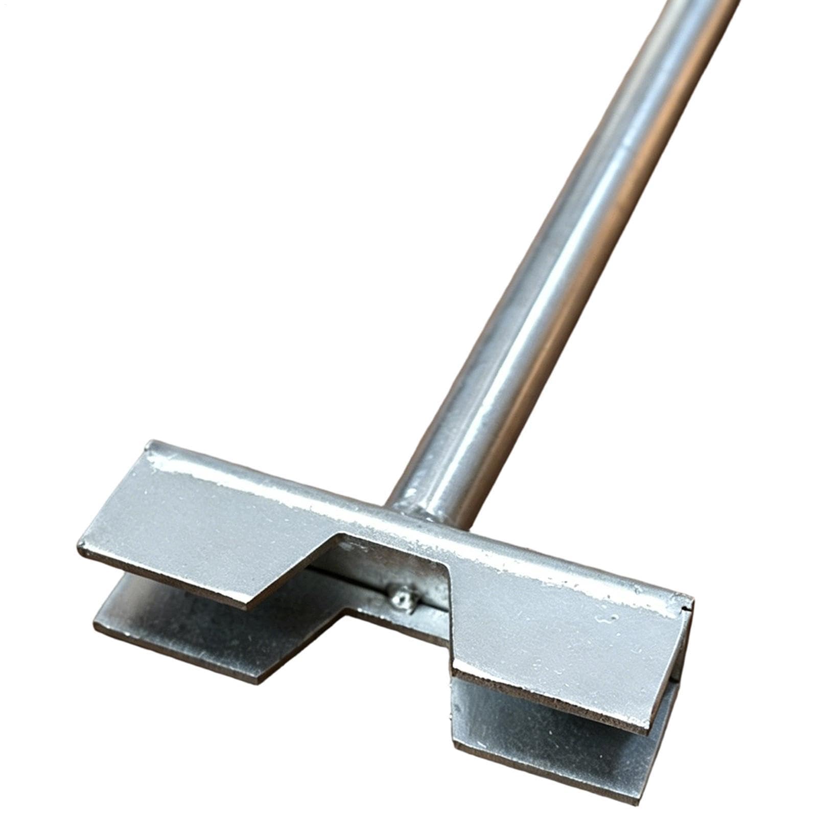 Llave de válvula de bola, mango largo, acero, 51 cm, agua, gas, resistente