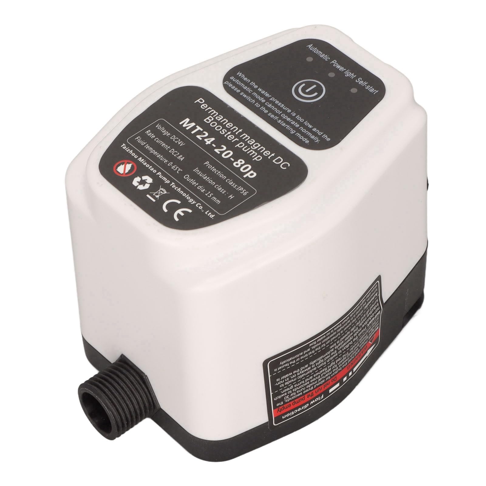 Garden Wąż Wąż ciśnieniowa pompa wzmacniacza, 100-240V US Plug Automatyczny wzmacniacz ciśnienia wody, pompa prysznicowa do podnoszenia i recyrkulacji, montowany na