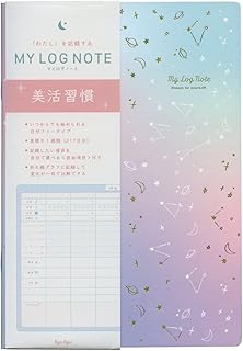 A5 マイログノート 美活習慣【パープル】健康 日記 MLN-02