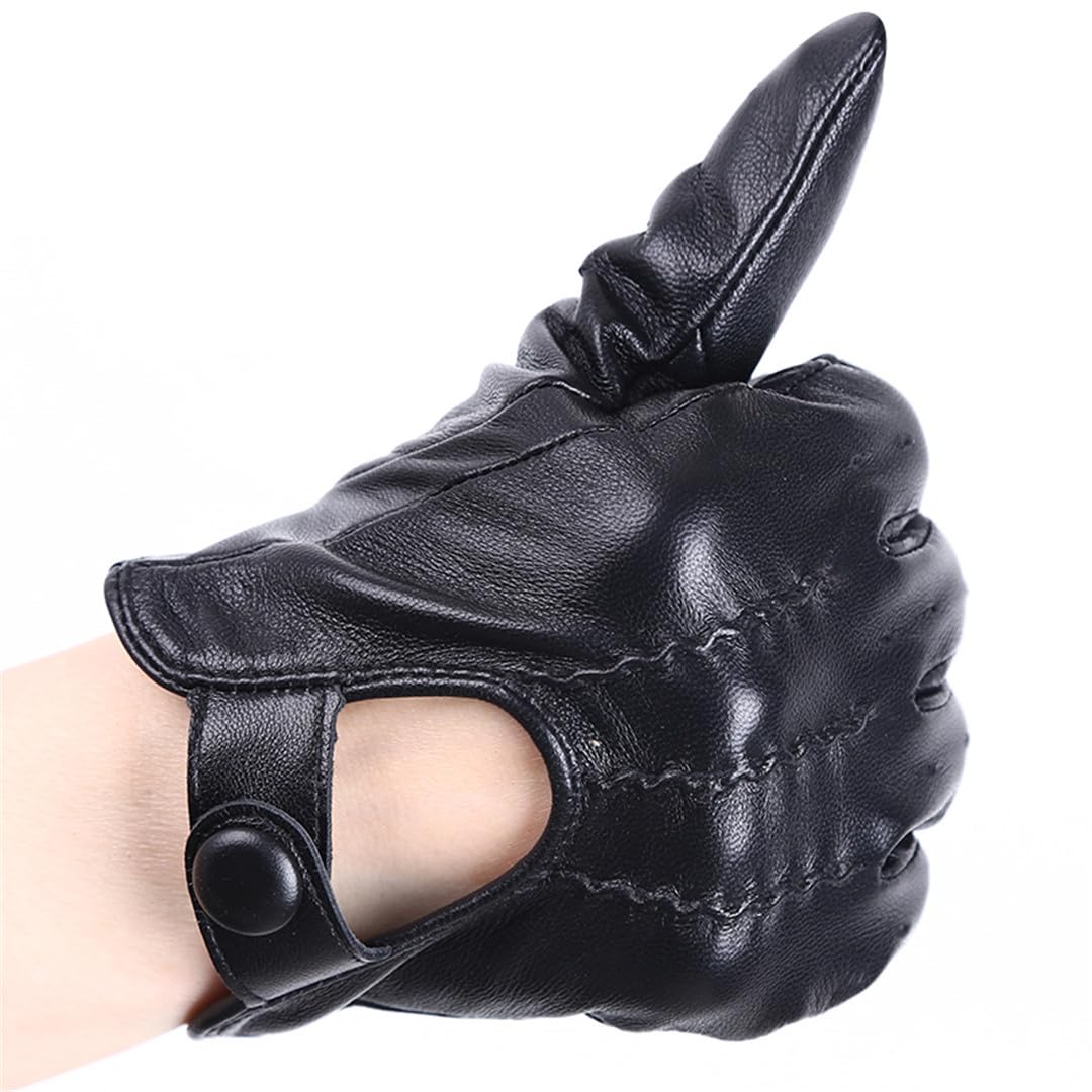 Guanti Da Moto Moda Guanti Neri Guanti Da Donna In Pelle Di Pecora