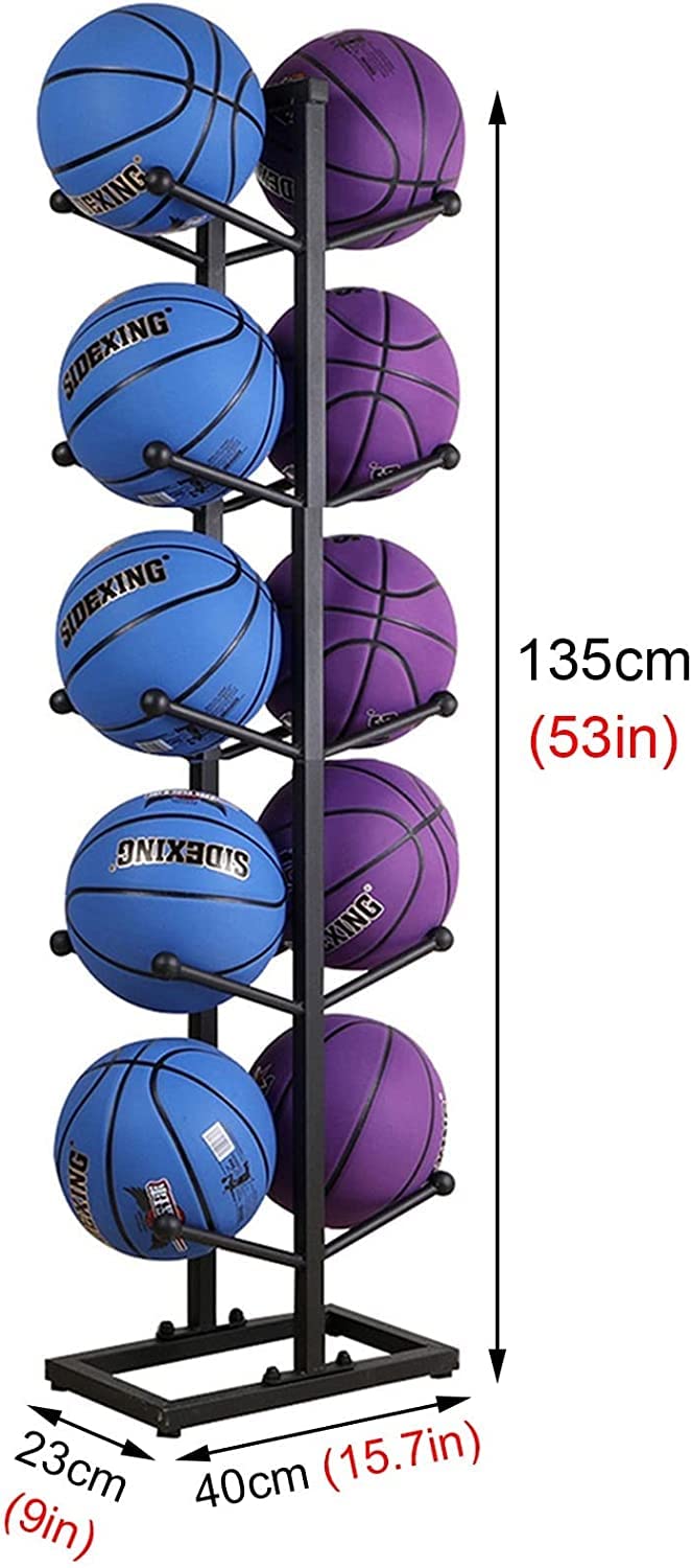 Amazon.co.jp: ボール整理カゴ 自立型ポータブル 直立スポーツ用品