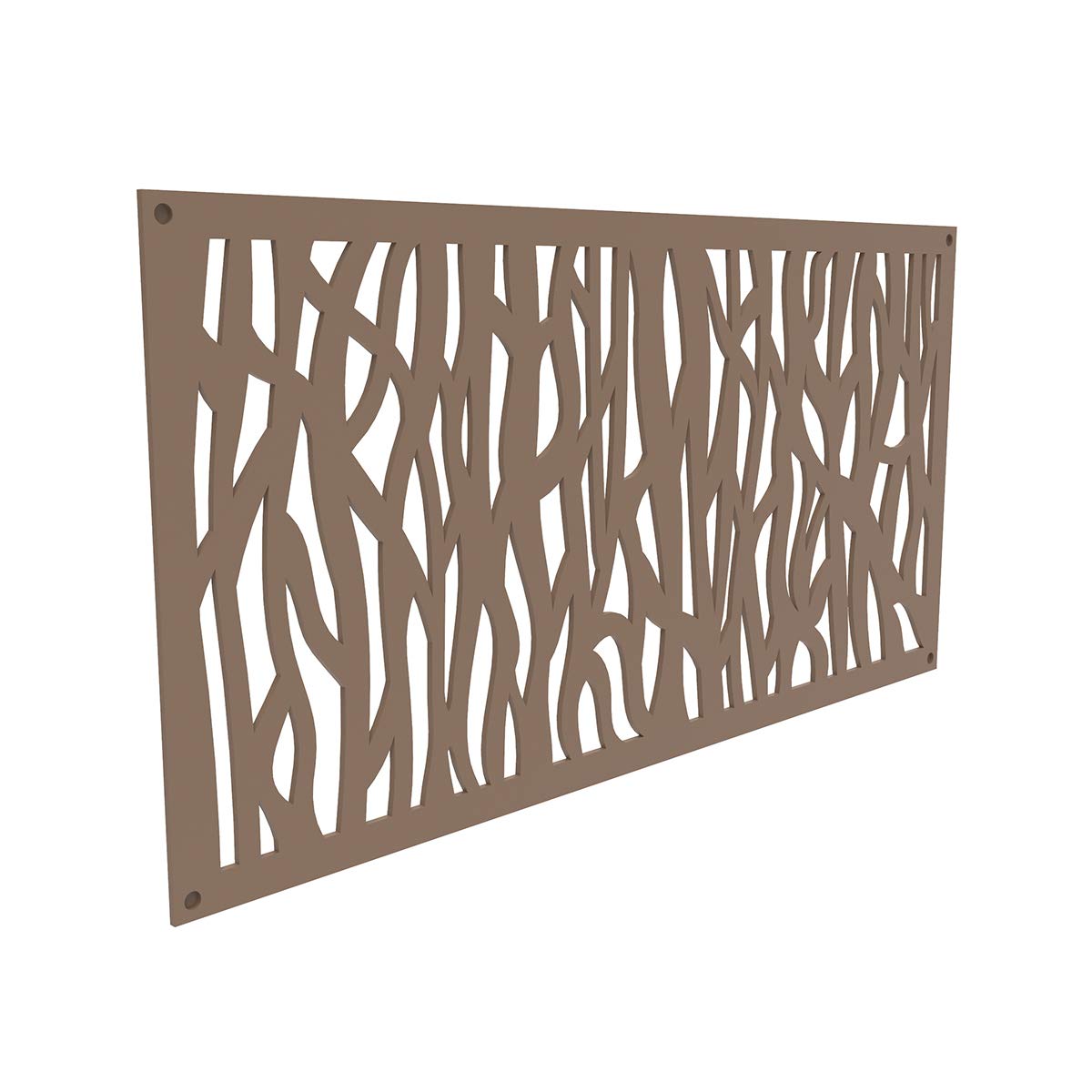 Barrette Outdoor Living 73004793 Sheeting 2X4-Sprig Decorative Screen Panel, Saddle