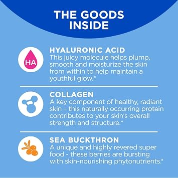 OLLY The Essential Prenatal Gummy Multivitamin, 30 Day Supply (Gummies), Sweet & Glowing Skin Gummy, 25 Day Supply (50 Count), Plump Berry, Hyaluronic Acid, Collagen