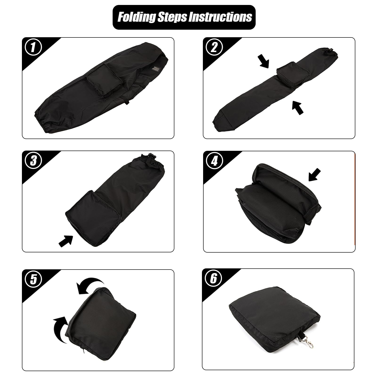 Housse de voyage de golf imperméable pliable en polyuréthane taille universelle