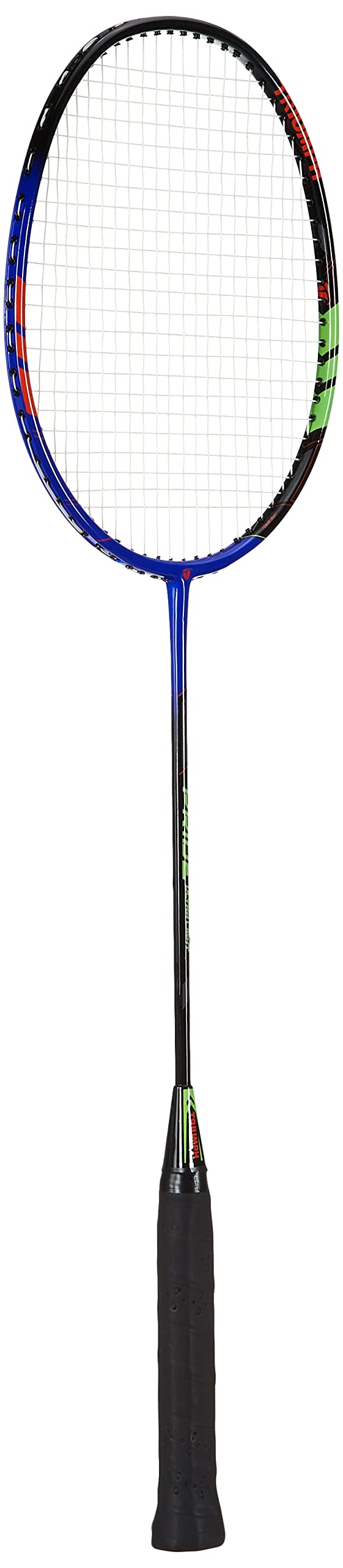Triumph Pride Graphite Hotmelt Light Weight Strung Badminton Racket with Cosmic-3R Single Compartment Badminton Bag Black/Red-image-13