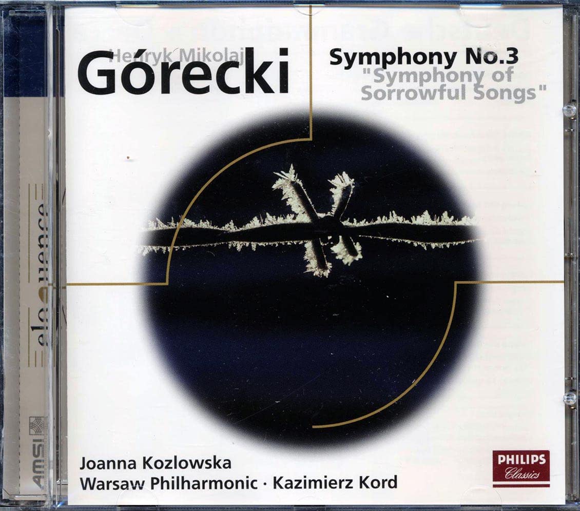 Symphony No 3 [Audio CD] Gorecki; GORECKI,HENRYK MIKOLAJ and Kazimierz Kord