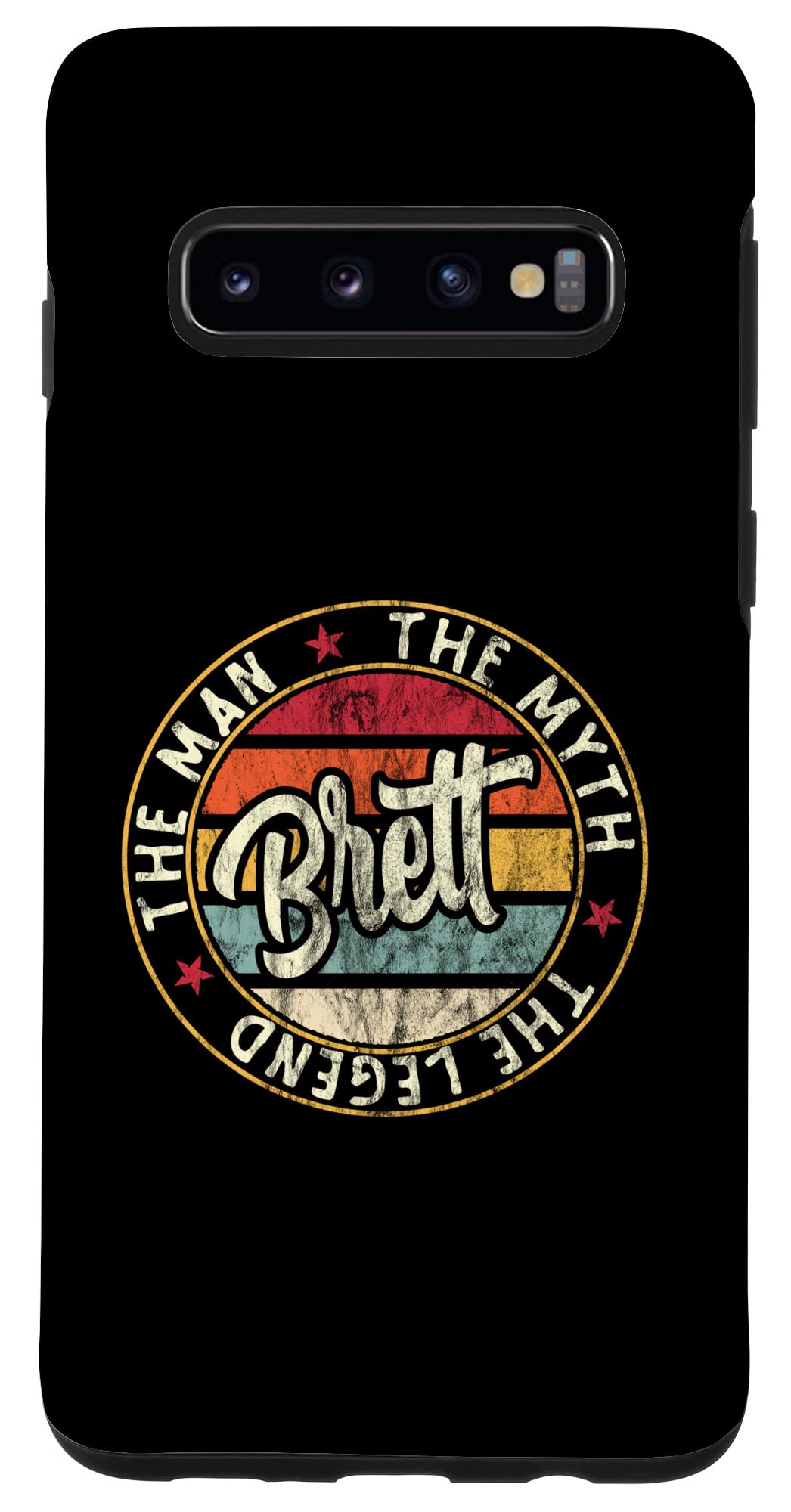 Galaxy S10 Mens Breet The Man The Myth The Legend First Name Breet Case