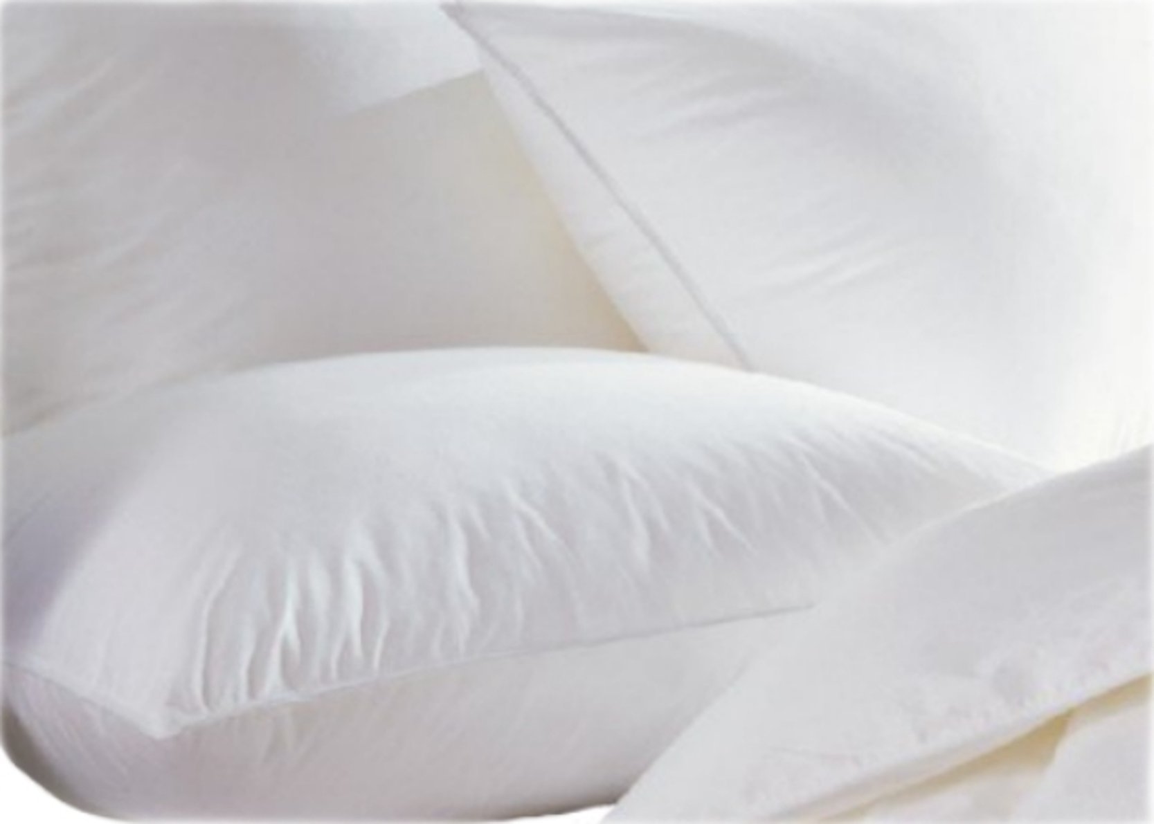 A & B TRADERS - Super Microfibre EXTRA Bounce Back & EXTRA Filled Pillows Pair of 2, Superior Hotel Quality. Anti Allergenic, Spiral Fibre (Spring/Bounce Back) (Pair of 2)