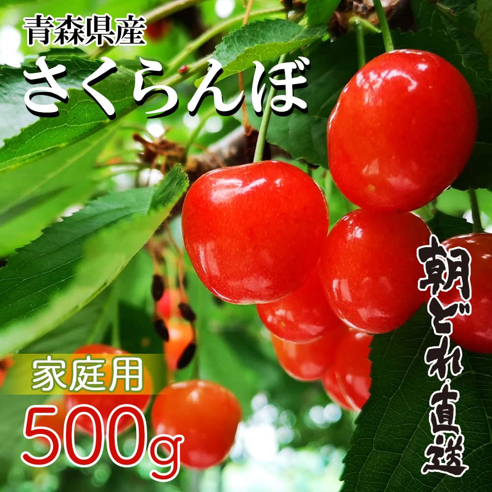 Amazon.co.jp: さくらんぼ 家庭用 訳あり 品種おまかせ 青森県産 佐藤