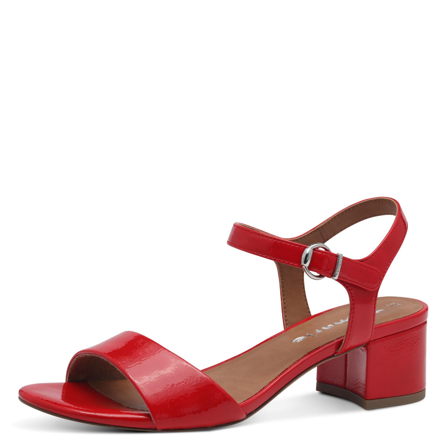 Tamaris Women's Vegan Elegant Sandals, red, 6.5 UK