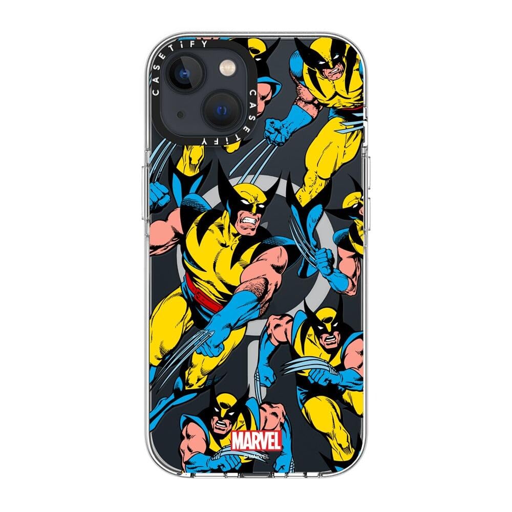 デッドプール スマホケース ケースティファイ デッドプール＆ウルヴァリンポスター Amazon.co.jp: CASETiFY iPhone 13用 ケース - インパクトクリア