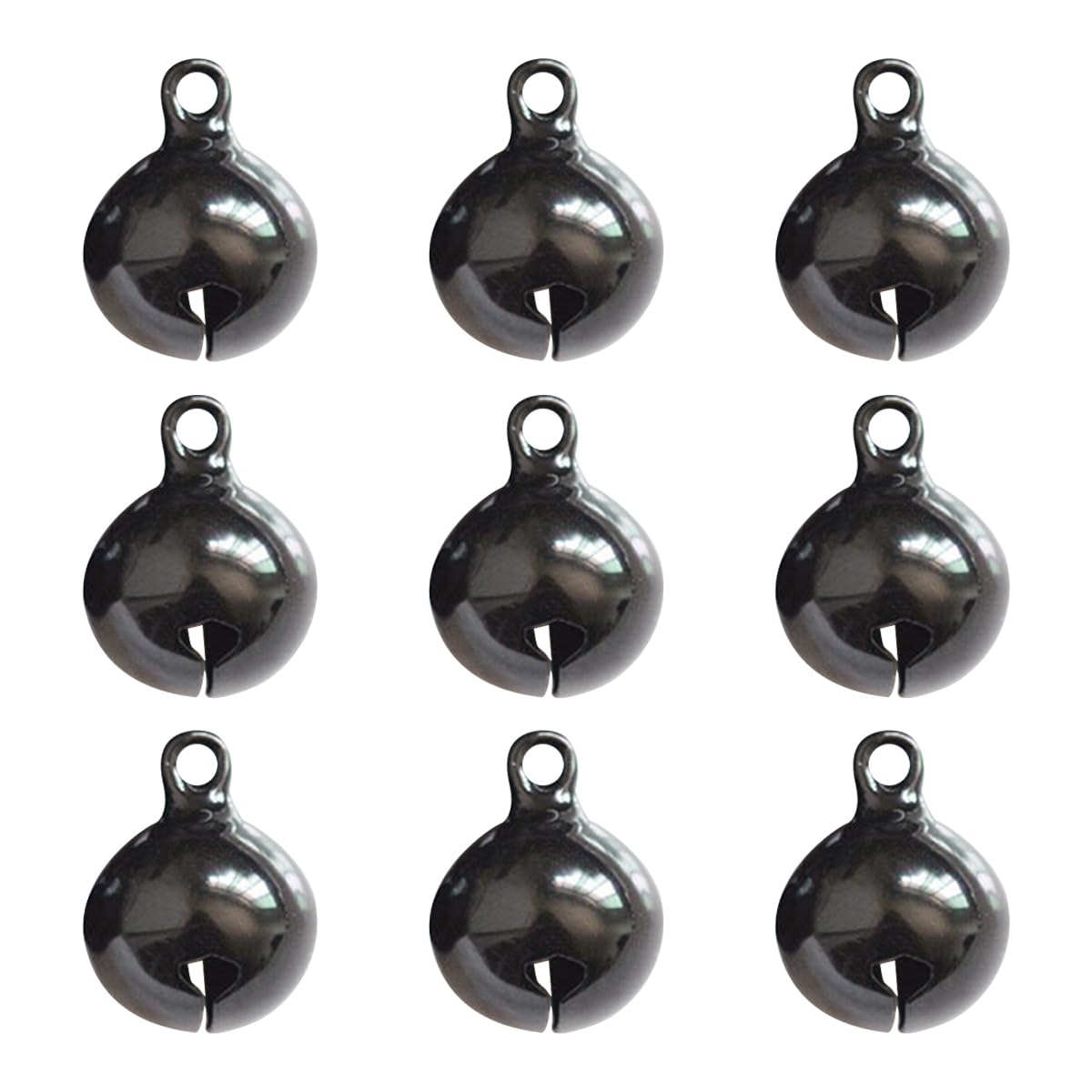 Mineaud 14mm Small Bell Metal Craft Bells, Pet Decoration Bells DIY Bells for Christmas, Wreath, Holiday Home Party & Festival Decorations and Jewelry