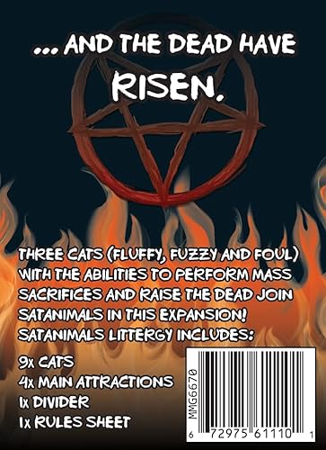 Miniatura 7 de SATANIMALS - Juego de cartas  Juegos MEGA MINT  Juego de estrategia atractivo para adultos y adolescentes  Construye el zoológico de mascotas