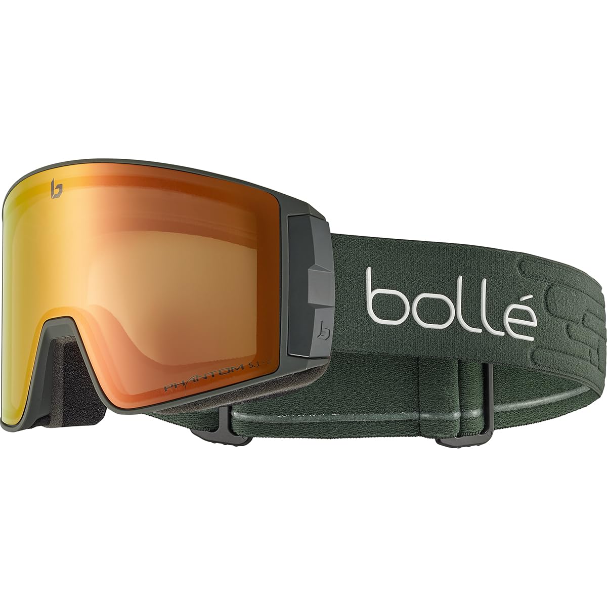 bollé BLACKRIDGE Forest Matte - Phantom Fire Red cat 1 to 3 - Snow Goggles - Medium-Large - Unisex