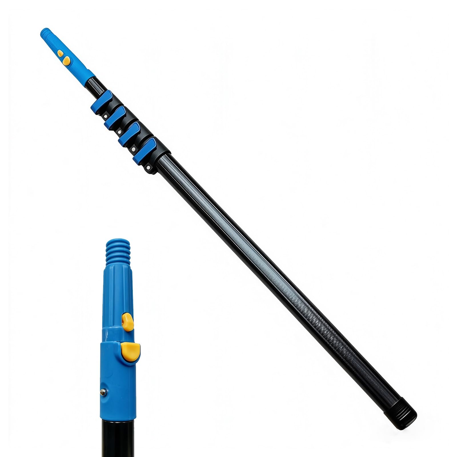 Cyqqrdzsw One Color Telescopic Extension Pole, Carbon Fiber Multi Telescoping Pole