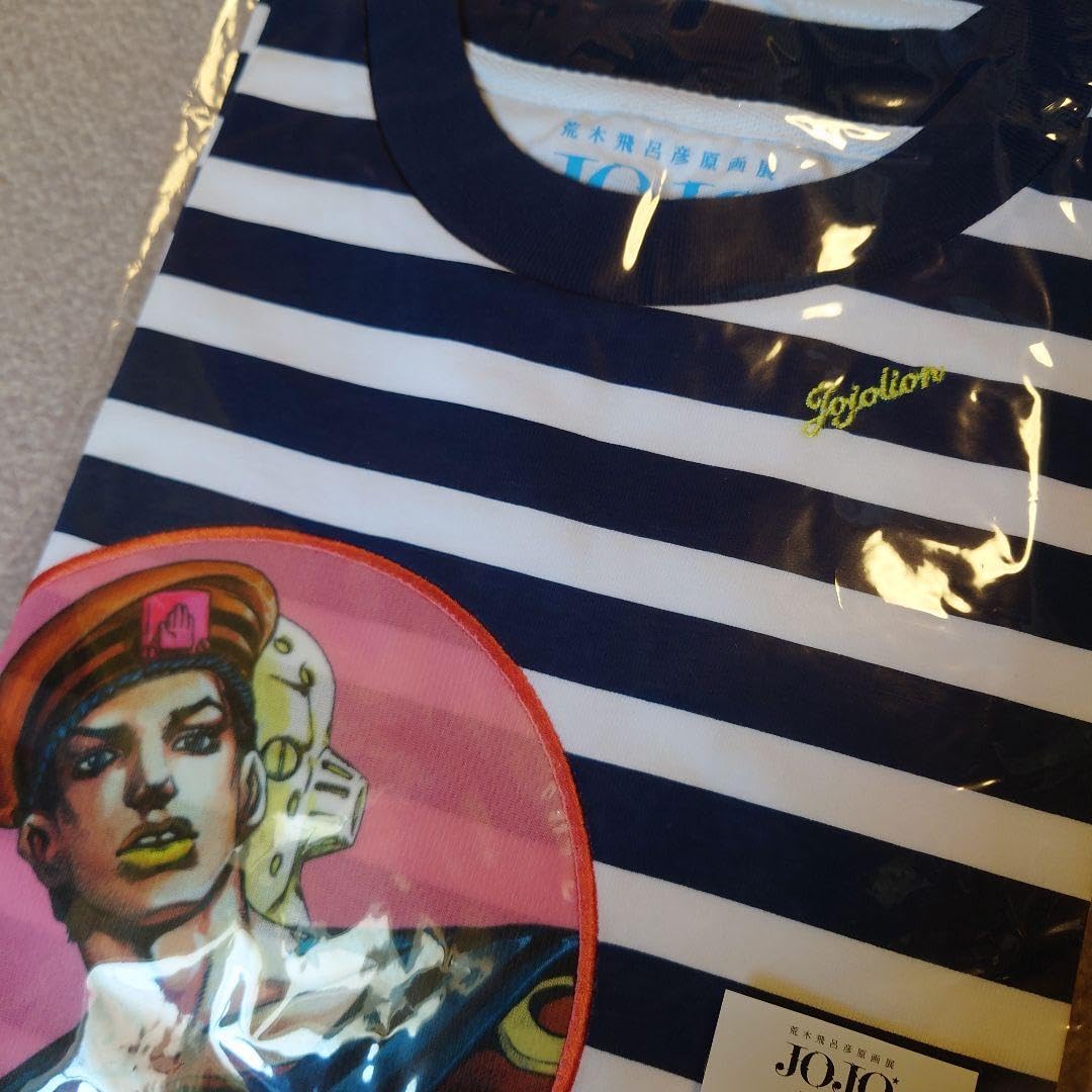 Amazon.co.jp: ジョジョ 荒木飛呂彦原画展 冒険の波紋 Tシャツ S