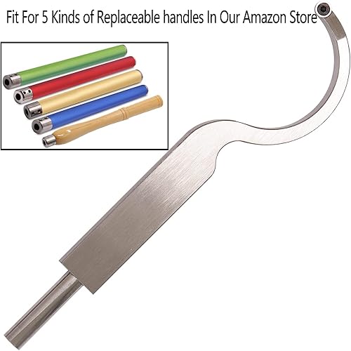 Miniatura 3 de Herramienta de torneado de madera con punta de carburo H8.9, herramienta de torno de madera de carburo para ampliar el hueco de cisne hecho de acero