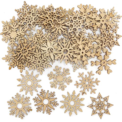 Lot De 72 Mini Formes En Bois Sapin De Noël Baker Ross – 15-30 Mm, épaisseur 1 Mm, Pour Bricolage, Scrapbooking, Décoration