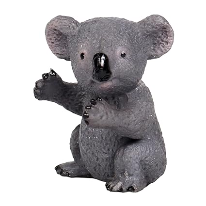CALANDIS Garden Forest Ornament Home Decor Koala Bear Figurine Bath Toys Cake Toppers baby | 1 Koala Model