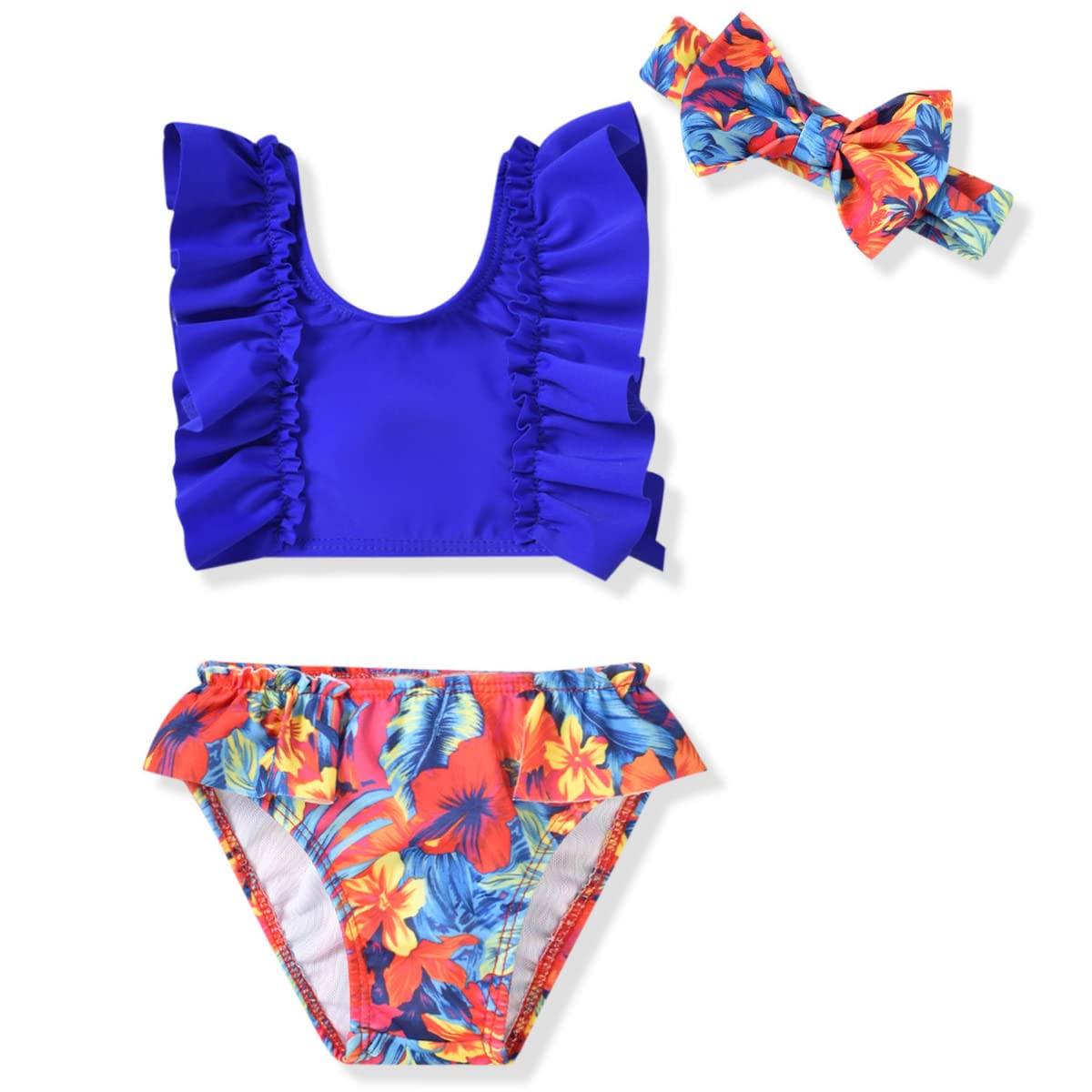 Baby Girl Swimsuit Toddler Kids Baby Girls Two Pieces Swimsuits