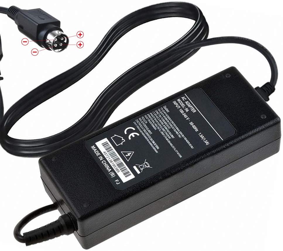 SupplySource Global 4Pin DIN AC/DC Adapter for Adapter TECH Model