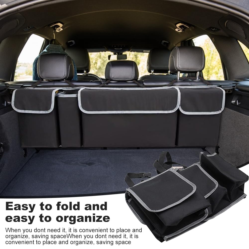 Organizador Maletero Coche, para Opel Diplomat Frontera Grandland GT Insignia Kadett Karl Durable Impermeable Plegable Almacenamiento Bolsa Gran Capacidad Accesorios Coche