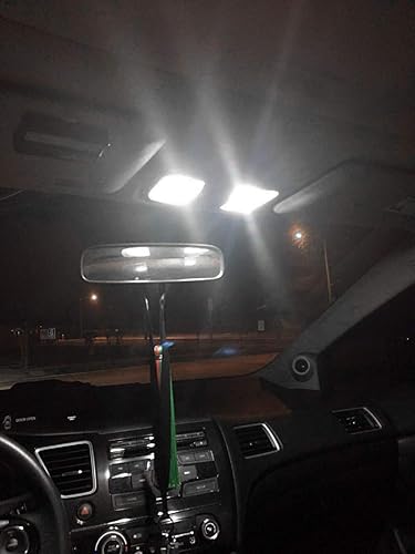 Miniatura 2 de Kit de luces LED para interiores, accesorios para Honda Civic 6000k 2006-2021 bombillas blancas para placa de matrícula de tronco (6 piezas)