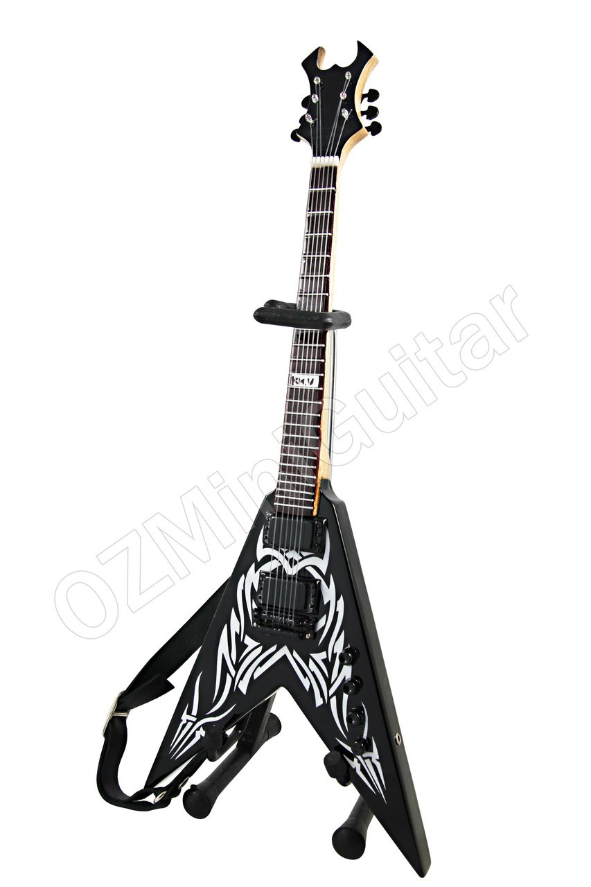 OZMiniGuitar Kerry King Slayer KKV Miniature Guitar : Amazon.com