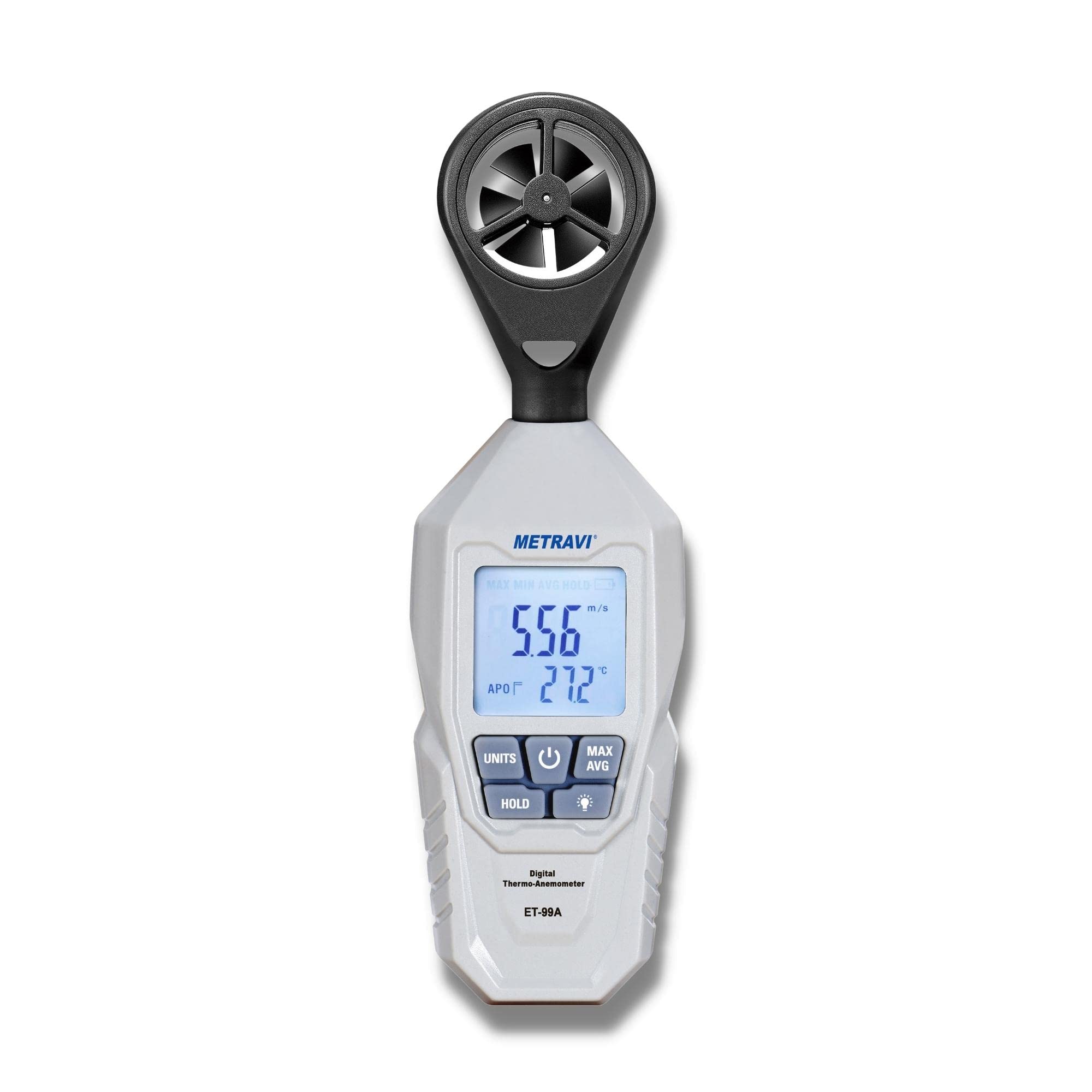 Metravi ET-99A Thermo-Anemometer for measuring Air Velocity & Temperature-image-4